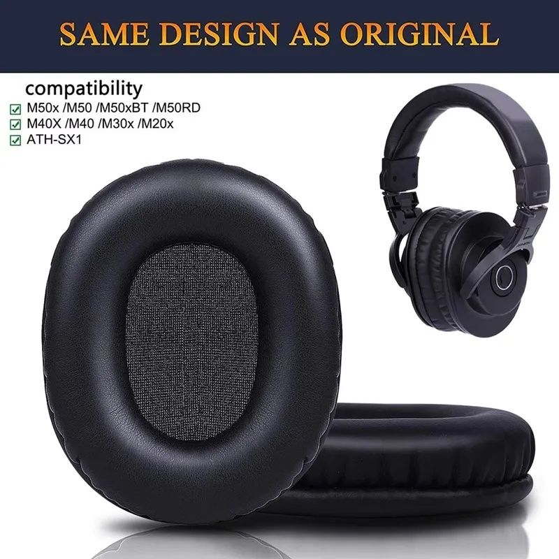 Audio Technica Headphone Ath-M20X - Cuscinetti auricolari di ricambio in spugna