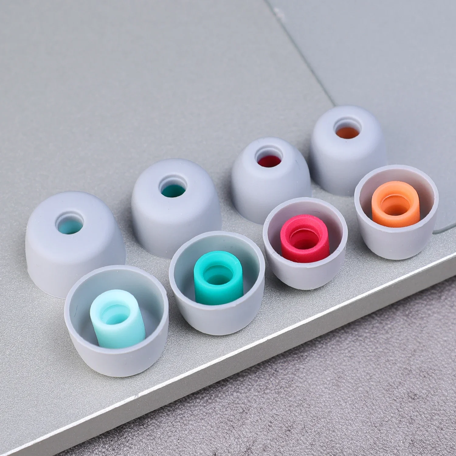 Silicone Ear Tip Replacement - Auricolari con Cancellazione del Rumore, Tappi