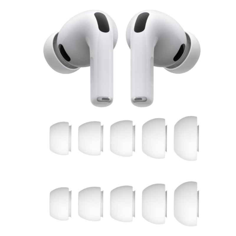Silicone Ear Tip Replacement - Adattatori in Silicone Ecologici di Ricambio
