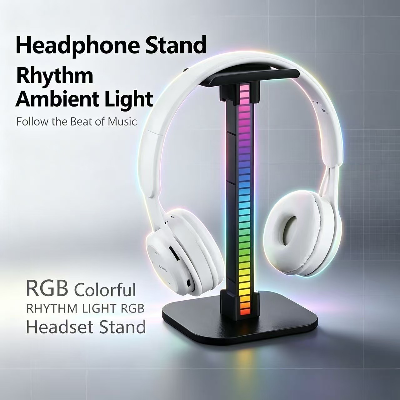 Gaming Headset Rgb - Supporto per Cuffie da Gaming USB