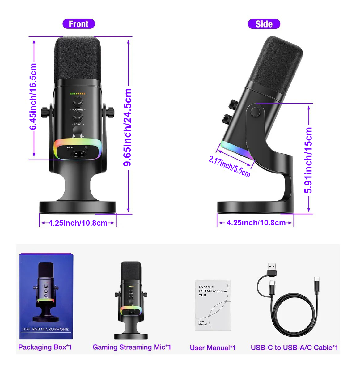 Microfono Dinamico USB/XLR per - Gaming Headset Rgb recensione e prezzo