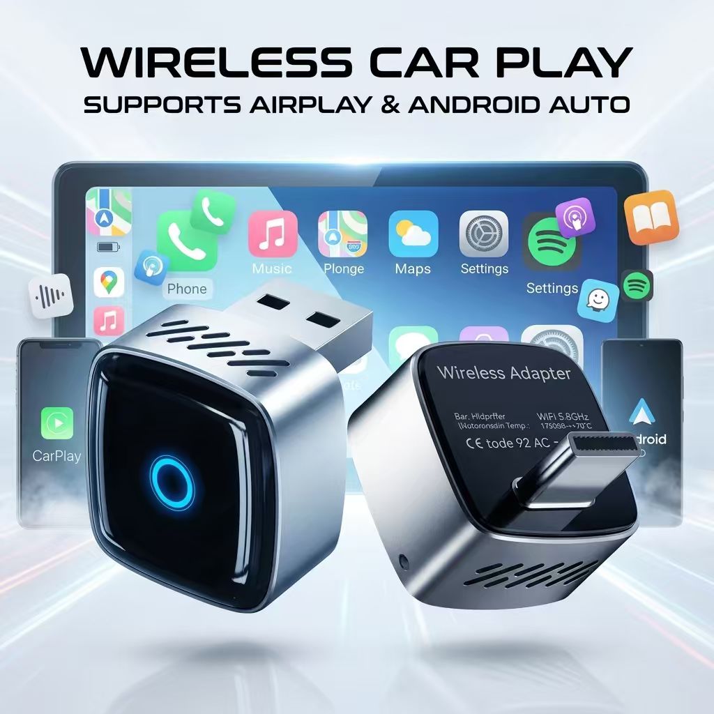 DRNVIYNC Adattatore CarPlay 2  - Bluetooth Adapter Receiver recensione e prezzo